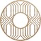 Ekena Millwork Empire Wood Fretwork Pierced Ceiling Medallion, Red Oak, 20"OD x 7 3/8"ID x 1/4"T CMWP20X20X0250EPRO - alternate 1